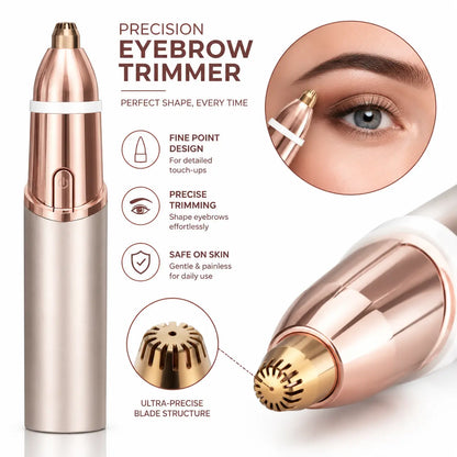 QANVA precision eyebrow trimming head
