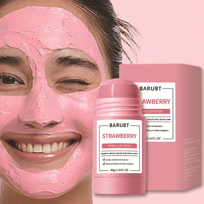 BARUBT Strawberry clay mask stick