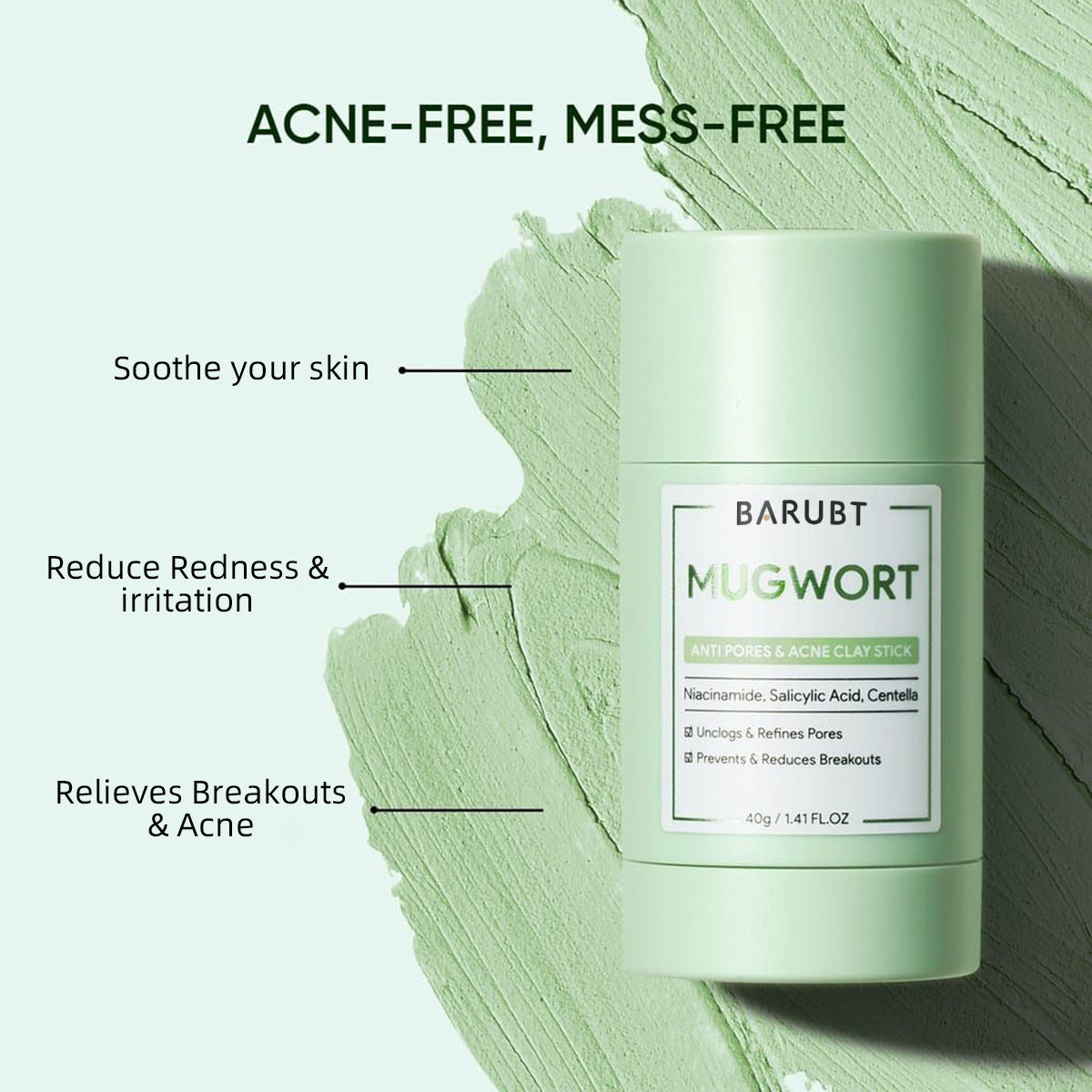 BARUBT clay mask stick product image 3