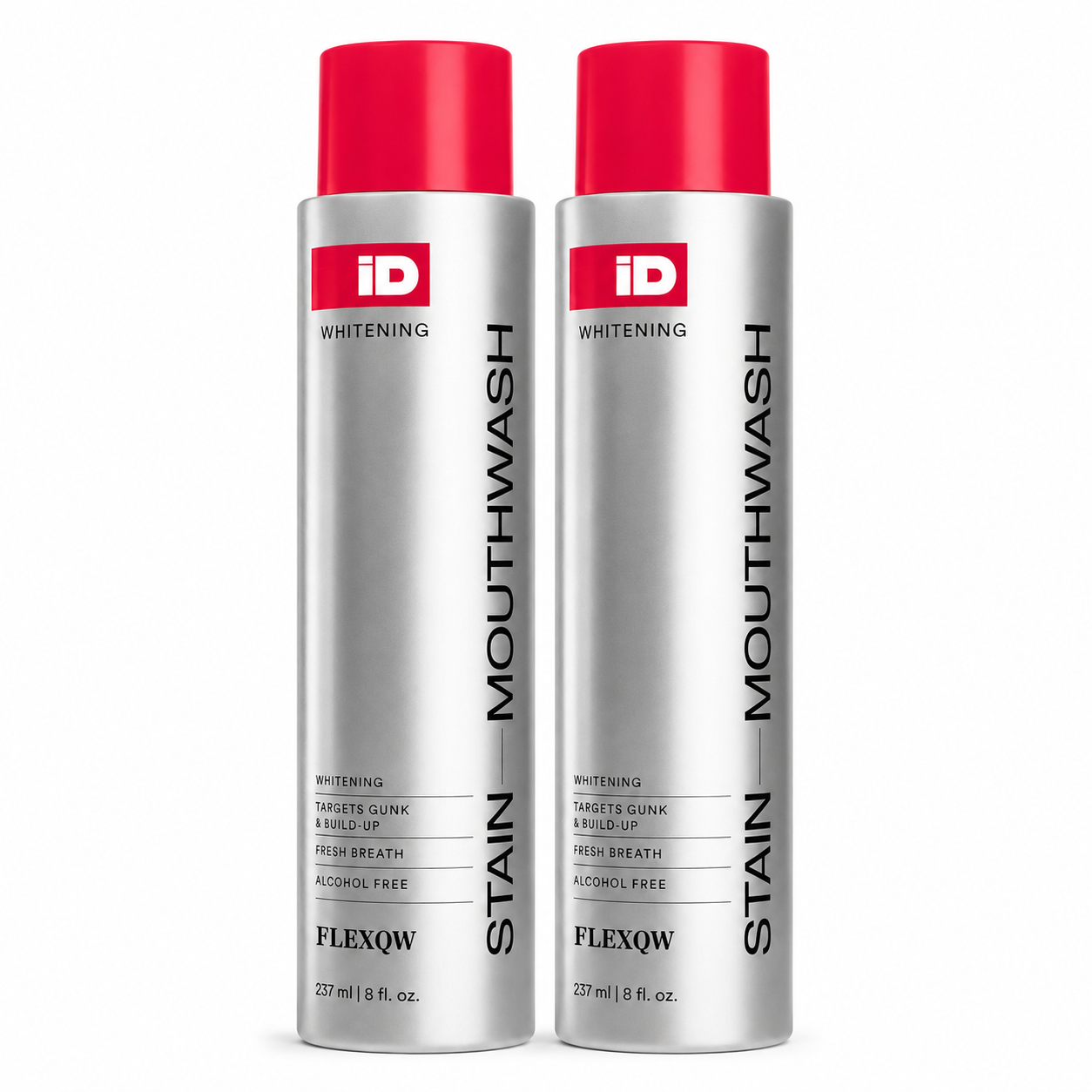 Hismile iD Stain Whitening Mouthwash - Alcohol-Free, 8 fl oz