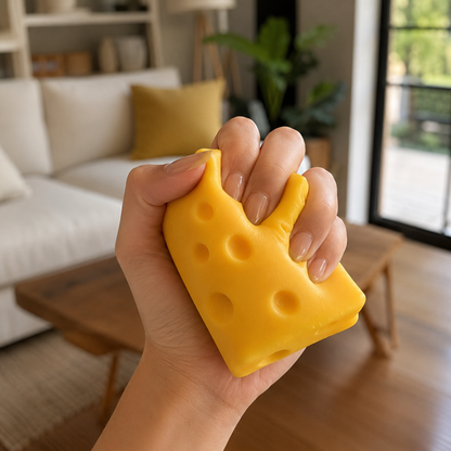 Butter & Cheese Squishy Fidget Toy Set