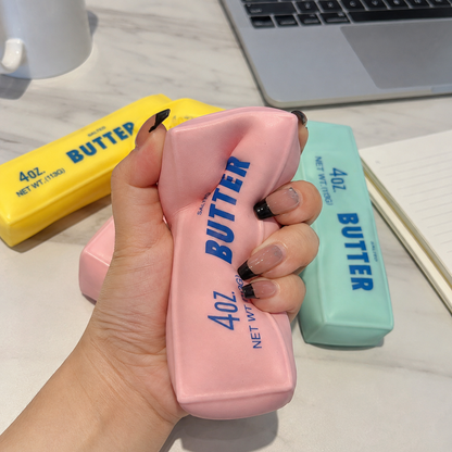 Butter & Cheese Squishy Fidget Toy Set
