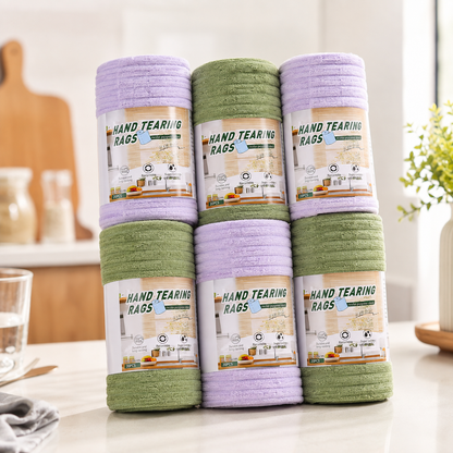 Reusable Tearable Cleaning Cloth Roll