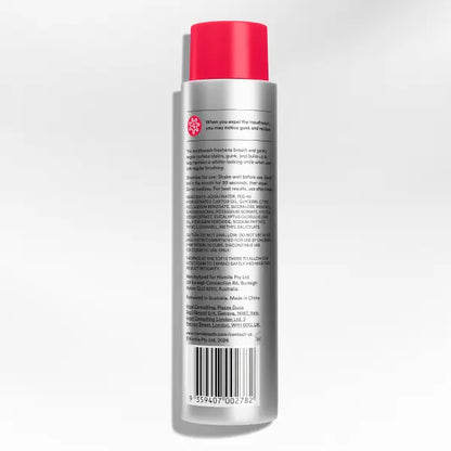 Hismile iD Stain Whitening Mouthwash back label